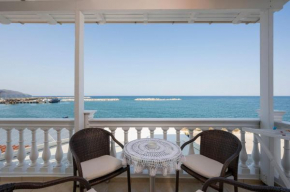 Kyma beach accommodation Poseidon apartment 6 guests